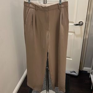 Wilfred effortless pant, short, size 12, grey taupe